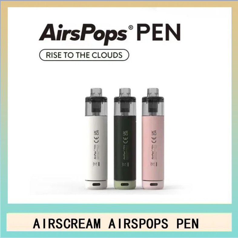 AIRSCREAM AirsPops PEN AIRSCREAM AirsPops PEN 鉛筆電子煙主機官網