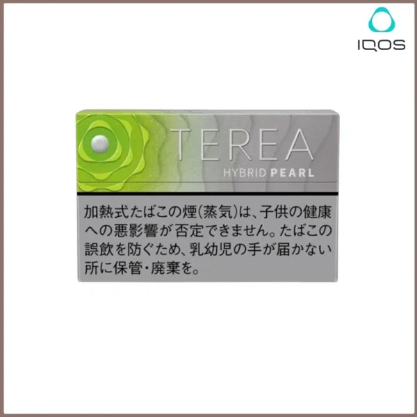 青蘋果爆珠-1.webp 日版IQOS TEREA HYBRID PEARL GREEN Fruit青蘋果爆珠煙彈:圖片 1